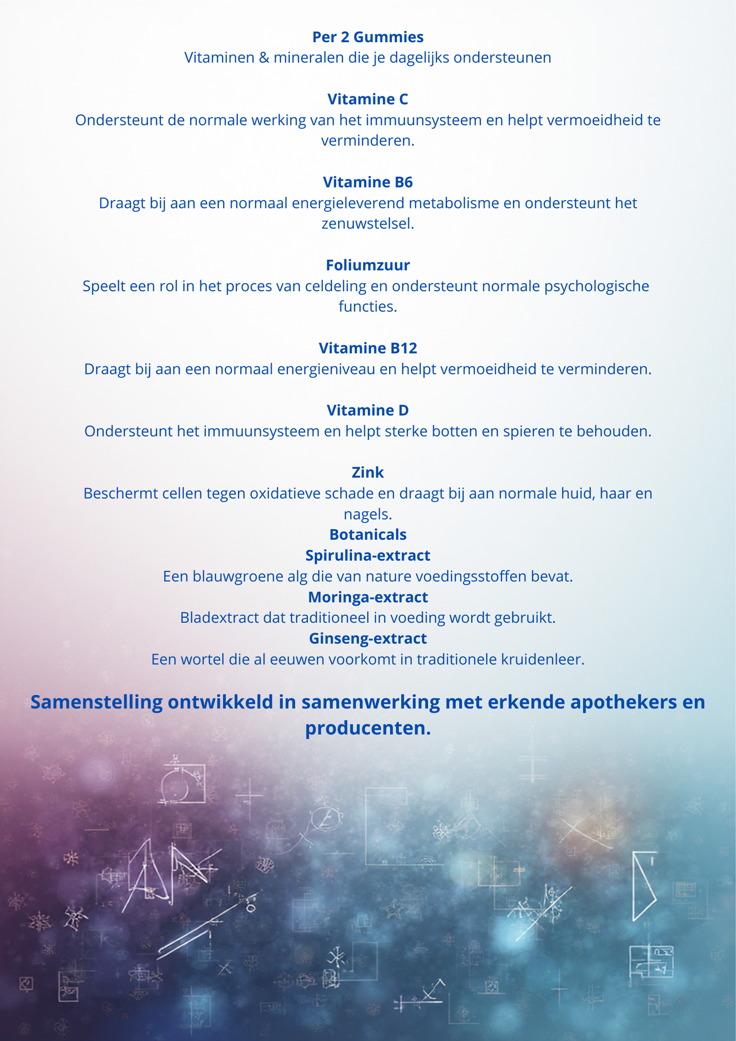 Spirulina&moringa Gummies